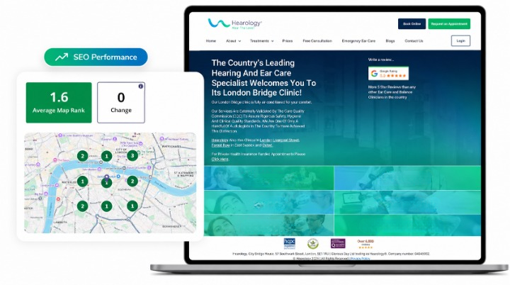hearology london bridge seo stats