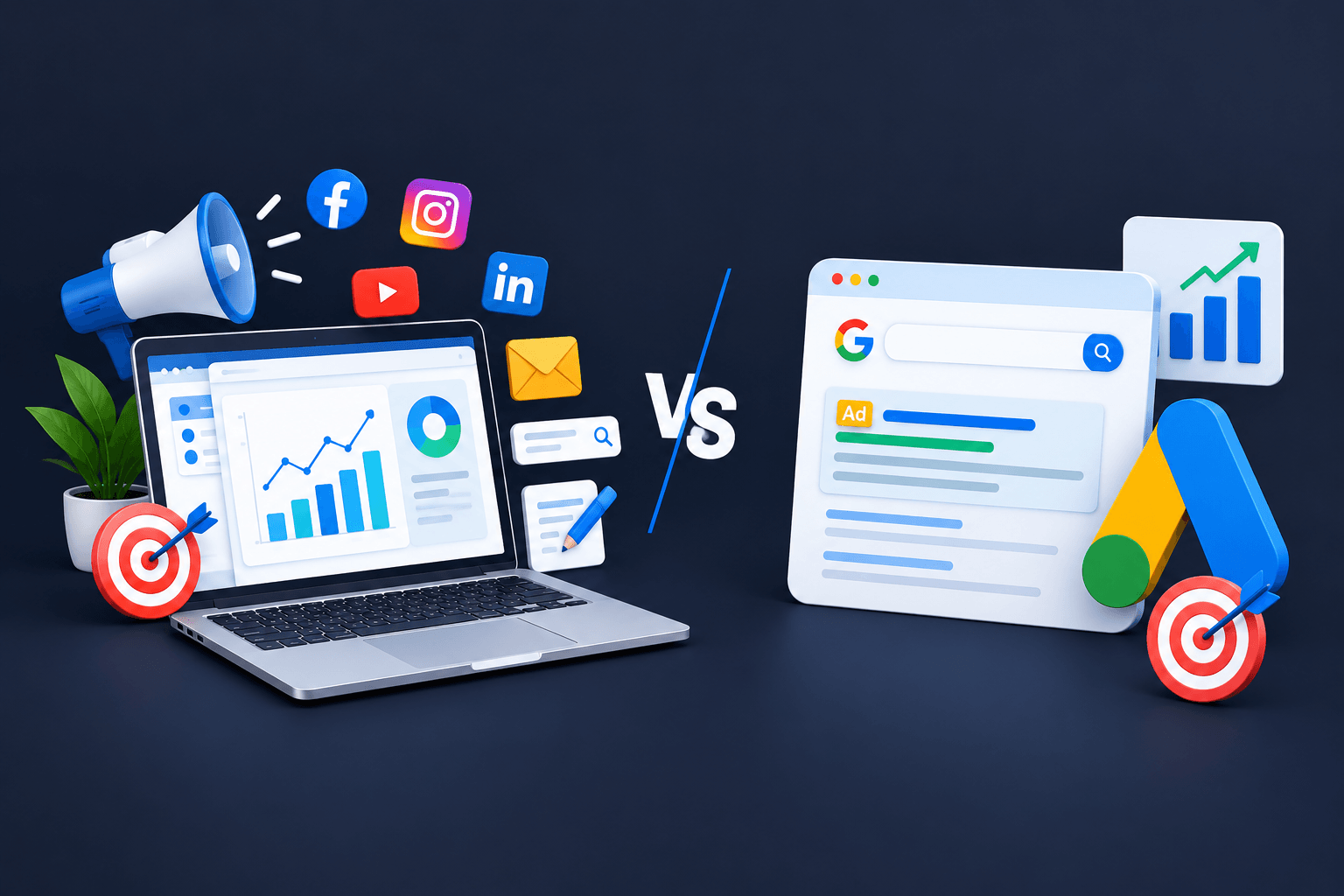 Digital Marketing vs Google Ads
